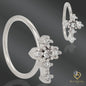 Cross Prong Set, 20g Thickness 8mm Inside Diameter Bendable Hoops Piercing Surgical Steel