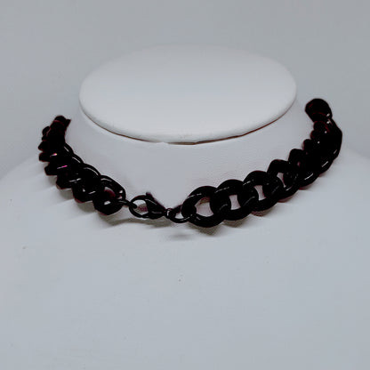 Bold Black Miami Cuban Chain – 13mm Stainless Steel Statement Necklace